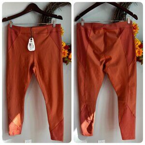 Prana Orange Leggings